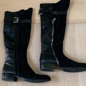 Donald J Pliner Black Boots